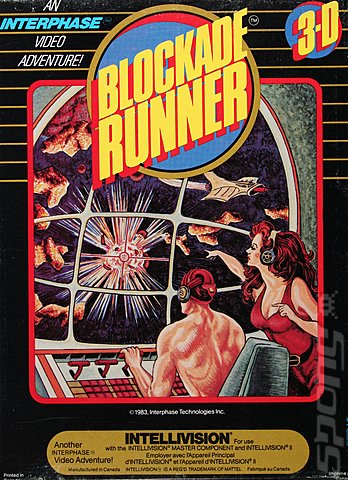Blockade Runner - Intellivision Cover & Box Art