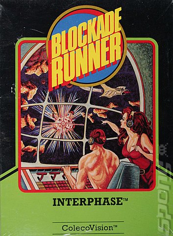 Blockade Runner - Colecovision Cover & Box Art