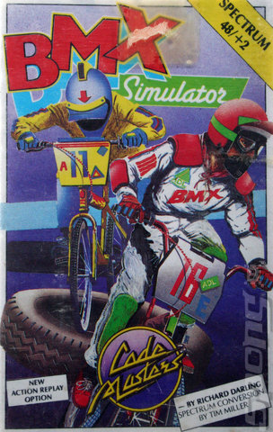 BMX Simulator - Spectrum 48K Cover & Box Art