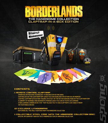 Borderlands: The Handsome Collection - Xbox One Cover & Box Art