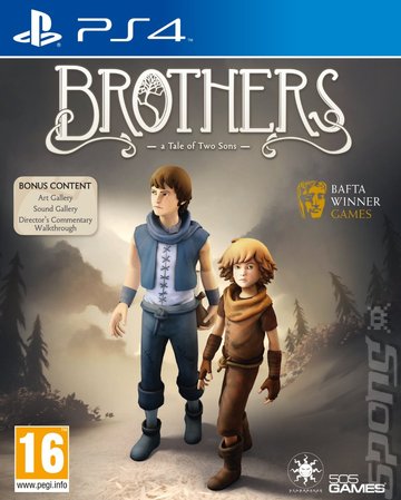 Brothers: A Tale of Two Sons - PS4 Cover & Box Art