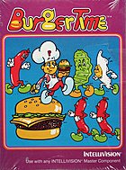 Burgertime - Intellivision Cover & Box Art
