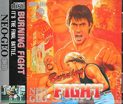 Burning Fight - Neo Geo Cover & Box Art