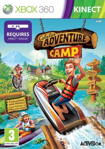 Cabela's Adventure Camp - Xbox 360 Cover & Box Art