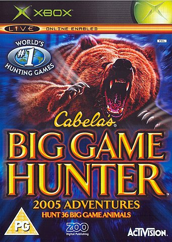 Cabela's Big Game Hunter 2005: Adventures - Xbox Cover & Box Art