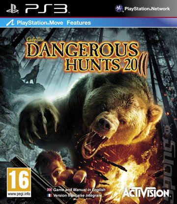 Cabela's Dangerous Hunts 2011 - PS3 Cover & Box Art