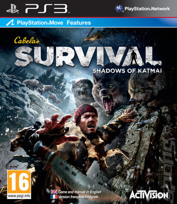 Cabela's Survival: Shadows of Katmai - PS3 Cover & Box Art