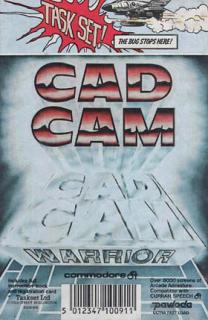Cad Cam Warrior - C64 Cover & Box Art