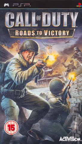 Call of Duty: Roads to Victory - PSP Cover & Box Art