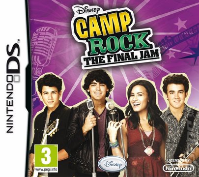 Camp Rock: The Final Jam - DS/DSi Cover & Box Art