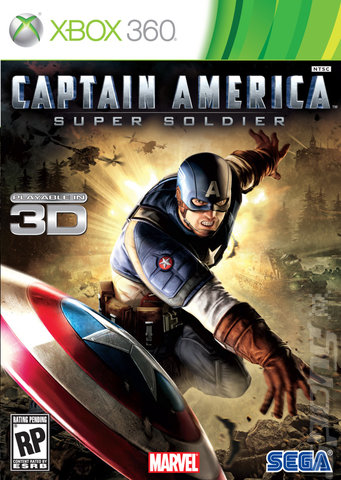 Captain America: Super Soldier - Xbox 360 Cover & Box Art