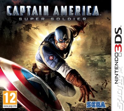 Captain America: Super Soldier - 3DS/2DS Cover & Box Art