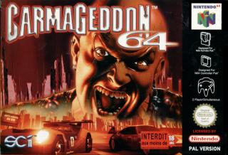 Carmageddon 64 - N64 Cover & Box Art