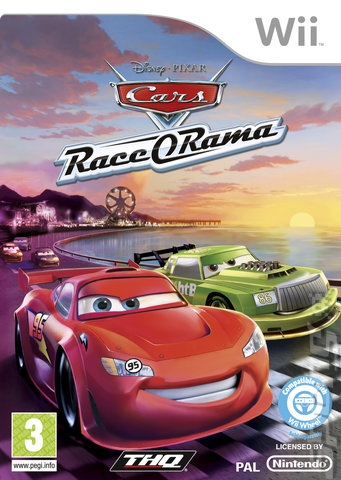 Cars: Race-O-Rama - Wii Cover & Box Art