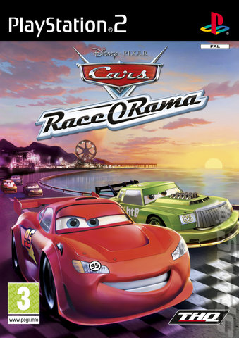Cars: Race-O-Rama - PS2 Cover & Box Art