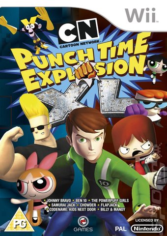Cartoon Network: Punch Time Explosion - Wii Cover & Box Art