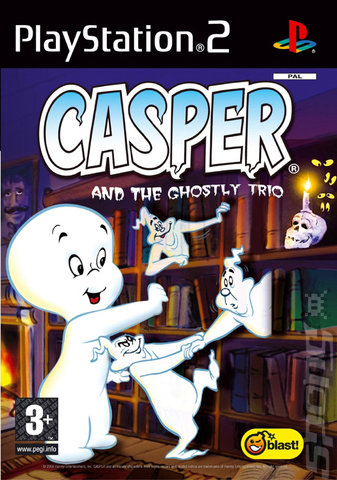 Casper and the Ghostly Trio - PS2 Cover & Box Art