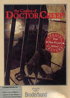 Castles of Doctor Creep - C64 Cover & Box Art