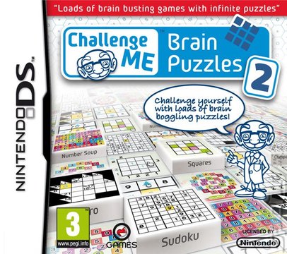 Challenge Me: Brain Puzzles 2 - DS/DSi Cover & Box Art