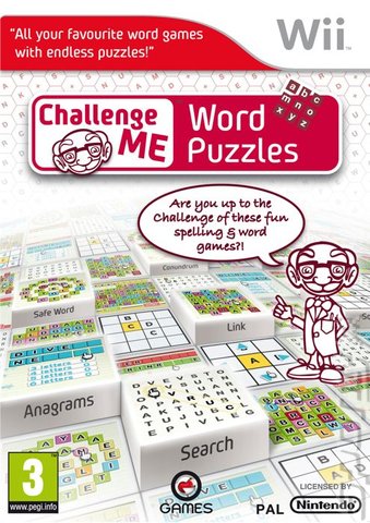 Challenge Me: Word Puzzles - Wii Cover & Box Art