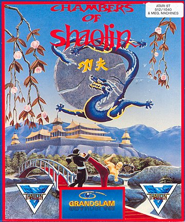 Chambers of Shaolin - C64 Cover & Box Art