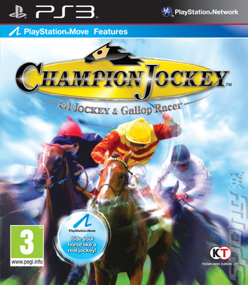 Champion Jockey: G1 Jockey & Gallop Racer - PS3 Cover & Box Art