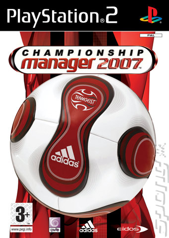 Championship Manager 2007 - PS2 Cover & Box Art