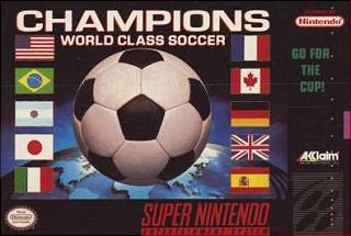 Champions World Class Soccer - SNES Cover & Box Art