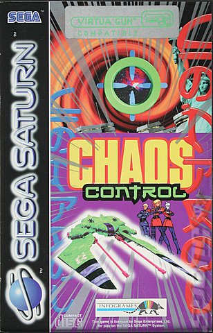 Chaos Control - Saturn Cover & Box Art