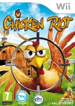 Chicken Riot - Wii Cover & Box Art
