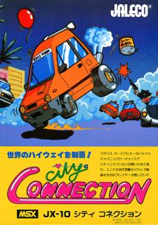 City Connection - MSX Cover & Box Art