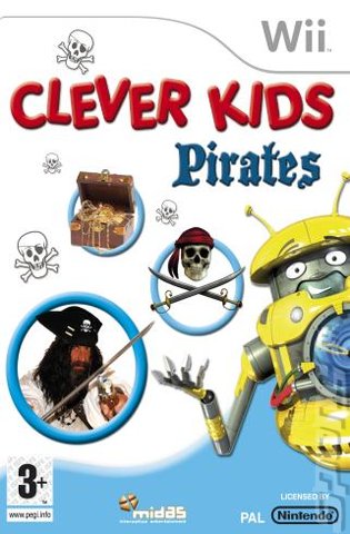 Clever Kids: Pirates - Wii Cover & Box Art
