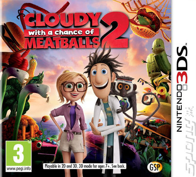 Cloudy With a Chance of Meatballs 2 - 3DS/2DS Cover & Box Art