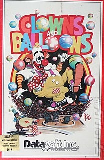 Clowns and Balloons (Atari 400/800/XL/XE)