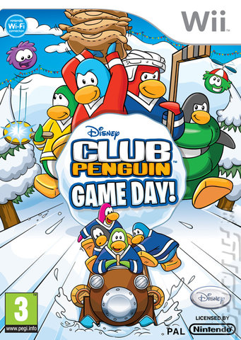 Club Penguin: Game Day! - Wii Cover & Box Art