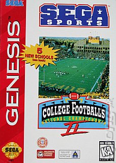 College Football's National Championship II (Sega Megadrive)