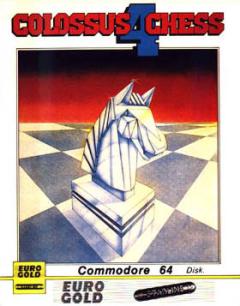 Colossus 4 Chess - C64 Cover & Box Art