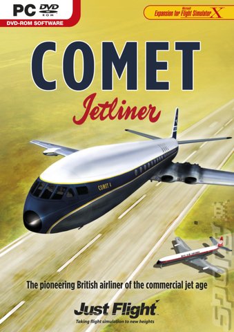 Comet Jetliner - PC Cover & Box Art