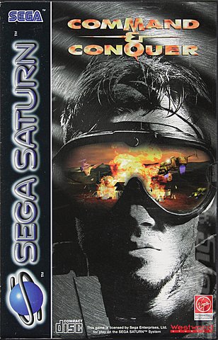 Command and Conquer - Saturn Cover & Box Art
