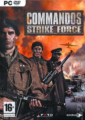 Commandos Strike Force - PC Cover & Box Art