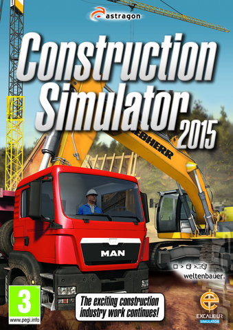 Construction Simulator 2015 - PC Cover & Box Art