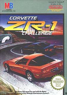 Corvette ZR-1 Challange - NES Cover & Box Art