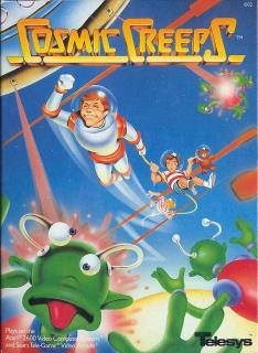 Cosmic Creeps - Atari 2600/VCS Cover & Box Art
