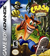 Crash Bandicoot XS - GBA Cover & Box Art