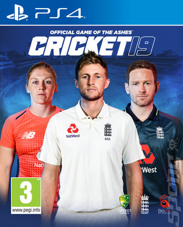 Cricket 19: The Official Game of the Ashes - PS4 Cover & Box Art
