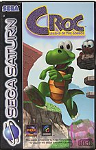 Croc: Legend of the Gobbos - Saturn Cover & Box Art