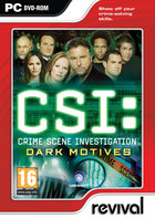 CSI: Crime Scene Investigation 2: Dark Motives - PC Cover & Box Art