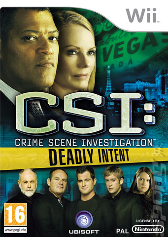 CSI: Deadly Intent - Wii Cover & Box Art