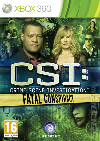 CSI: Fatal Conspiracy - Xbox 360 Cover & Box Art