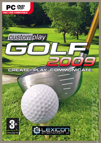 CustomPlay Golf 2009 - PC Cover & Box Art